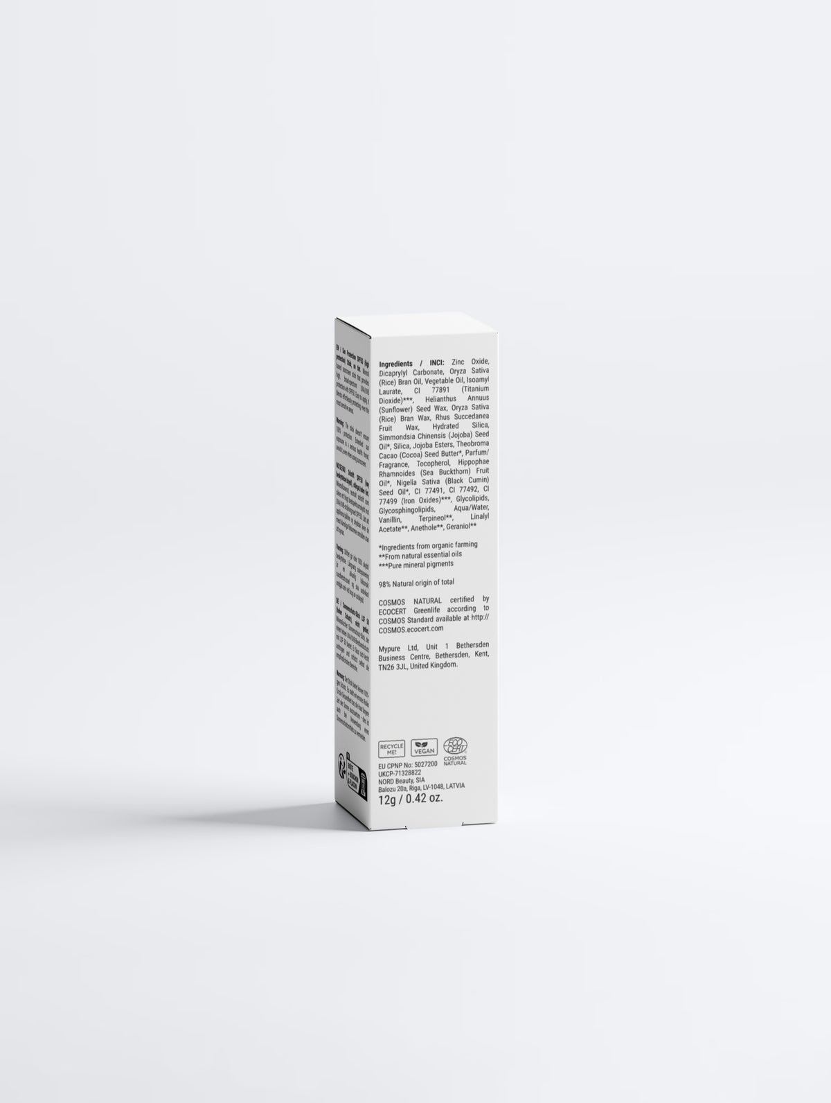 Oriane Paris – Stick Solaire SPF50 Sans Teinte | Peaux Sensibles
